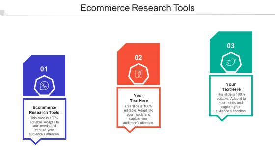 Ecommerce Research Tools Ppt Powerpoint Presentation Ideas Graphics Example Cpb