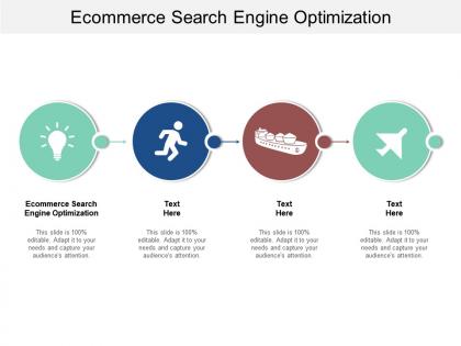 Ecommerce search engine optimization ppt powerpoint presentation styles templates cpb