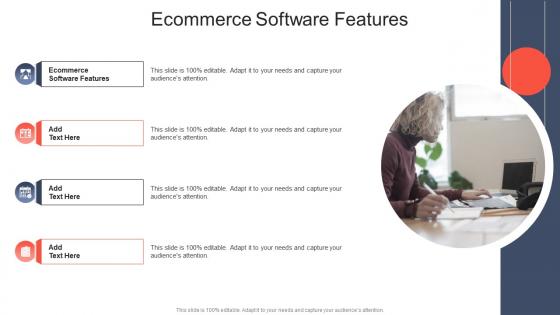 Ecommerce Software Features In Powerpoint And Google Slides Cpb