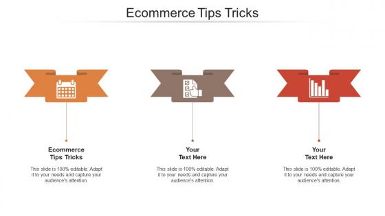 Ecommerce tips tricks ppt powerpoint presentation gallery layouts cpb