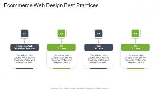 Ecommerce Web Design Best Practices In Powerpoint And Google Slides Cpb