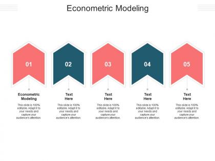Econometric modeling ppt powerpoint presentation infographic template clipart cpb