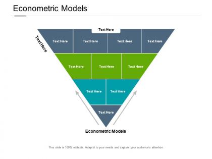 Econometric models ppt powerpoint presentation pictures example cpb