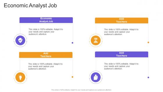 Economic analyst job in powerpoint and google slides cpb