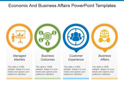 Economic and business affairs powerpoint templates
