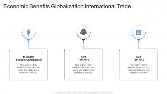 Economic Benefits Globalization International Trade In Powerpoint And Google Slides Cpb