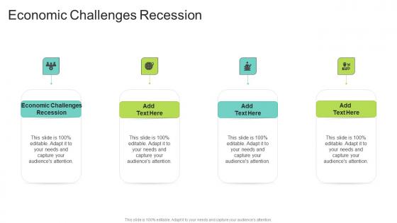 Economic Challenges Recession In Powerpoint And Google Slides Cpb