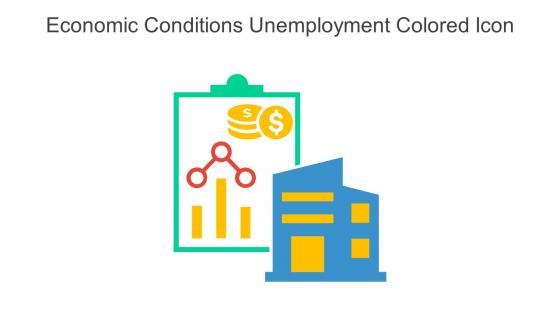 Economic Conditions Unemployment Colored Icon In Powerpoint Pptx Png And Editable Eps Format