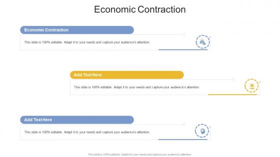 Economic Contraction In Powerpoint And Google Slides Cpb