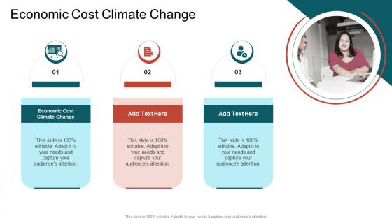 Economic Cost Climate Change In Powerpoint And Google Slides Cpb