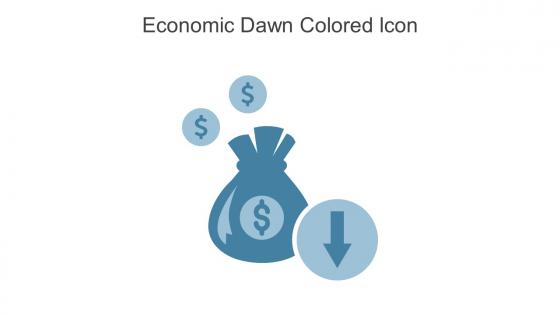 Economic Dawn Colored Icon In Powerpoint Pptx Png And Editable Eps Format