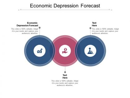 Economic depression forecast ppt powerpoint presentation portfolio infographic template cpb