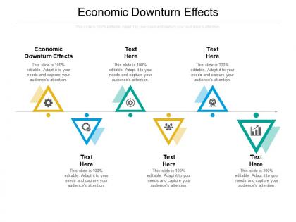 Economic downturn effects ppt powerpoint presentation layouts deck cpb