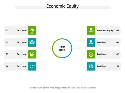 Economic equity ppt powerpoint presentation portfolio format ideas cpb