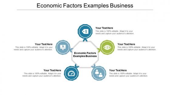 Economic factors examples business ppt powerpoint presentation styles backgrounds cpb