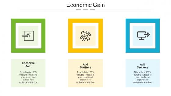 Economic Gain In Powerpoint And Google Slides Cpb
