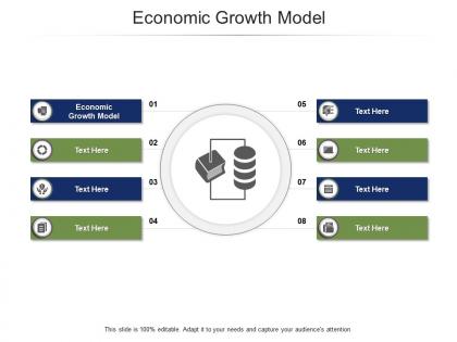 Economic growth model ppt powerpoint presentation inspiration good cpb