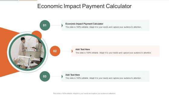 Economic Impact Payment Calculator In Powerpoint And Google Slides Cpb