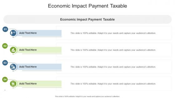 Economic Impact Payment Taxable In Powerpoint And Google Slides Cpb
