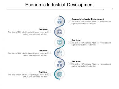 Economic industrial development ppt powerpoint presentation gallery deck cpb