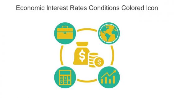 Economic Interest Rates Conditions Colored Icon In Powerpoint Pptx Png And Editable Eps Format