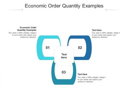 Economic Order Quantity Examples PowerPoint Presentation and Slides PPT ...