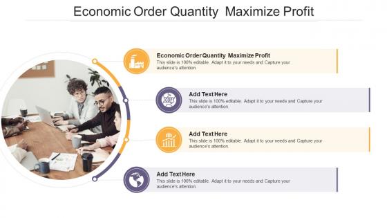 Economic Order Quantity Maximize Profit In Powerpoint And Google Slides Cpb