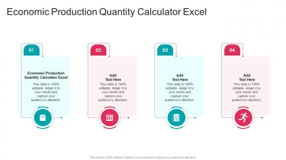 Economic Production Quantity Calculator Excel In Powerpoint And Google Slides Cpb