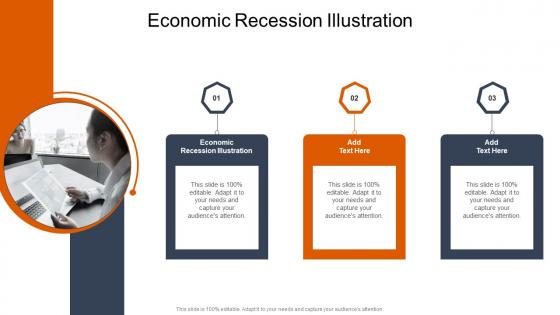 Economic Recession Illustration In Powerpoint And Google Slides Cpb
