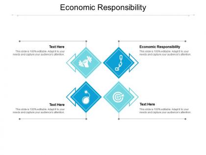 Economic responsibility ppt powerpoint presentation show examples cpb