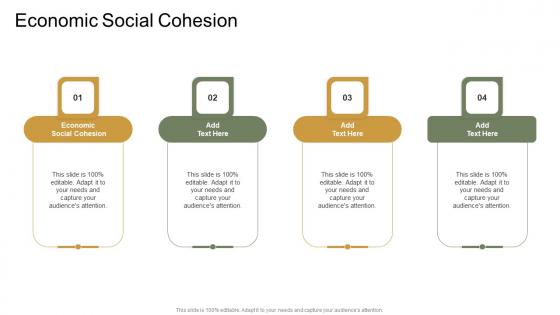 Economic Social Cohesion In Powerpoint And Google Slides Cpb