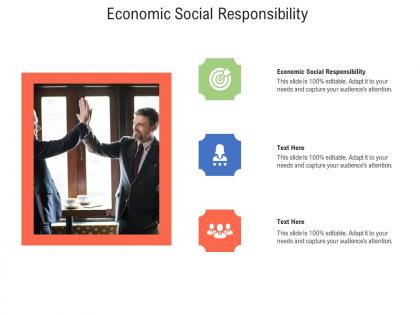 Economic social responsibility ppt powerpoint presentation pictures infographic template cpb