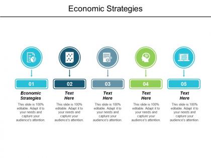 Economic strategies ppt powerpoint presentation layouts cpb