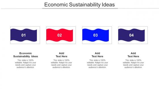 Economic Sustainability Ideas Ppt Powerpoint Presentation Model Show Cpb