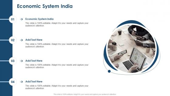 Economic System India In Powerpoint And Google Slides Cpb