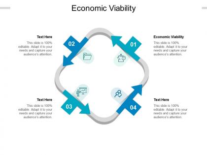 Economic viability ppt powerpoint presentation slides topics cpb