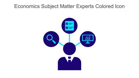 Economics Subject Matter Experts Colored Icon In Powerpoint Pptx Png And Editable Eps Format