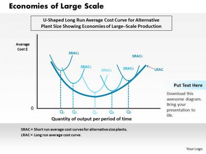 Economies of large scale powerpoint presentation slide template