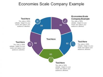 Economies scale company example ppt powerpoint presentation infographic template example cpb