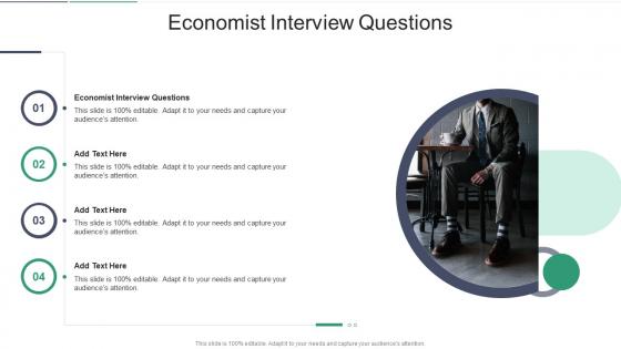 Economist Interview Questions In Powerpoint And Google Slides Cpb