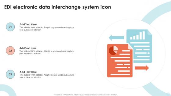 EDI Electronic Data Interchange System Icon