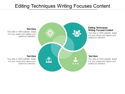 Editing techniques writing focuses content ppt powerpoint presentation summary visuals cpb