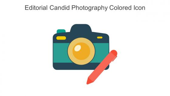 Editorial Candid Photography Colored Icon In Powerpoint Pptx Png And Editable Eps Format