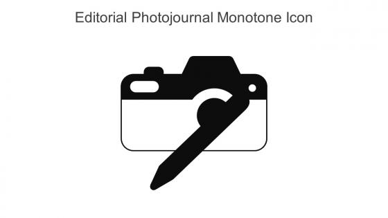 Editorial Photojournal Monotone Icon In Powerpoint Pptx Png And Editable Eps Format