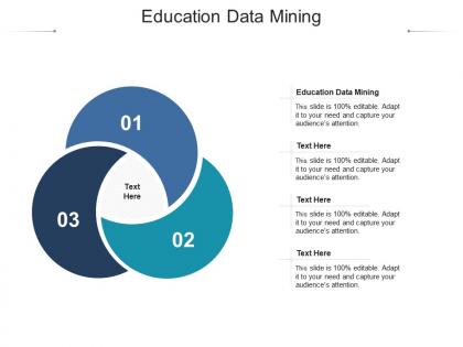 Education data mining ppt powerpoint presentation show infographic template cpb