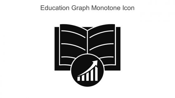 Education Graph Monotone Icon In Powerpoint Pptx Png And Editable Eps Format