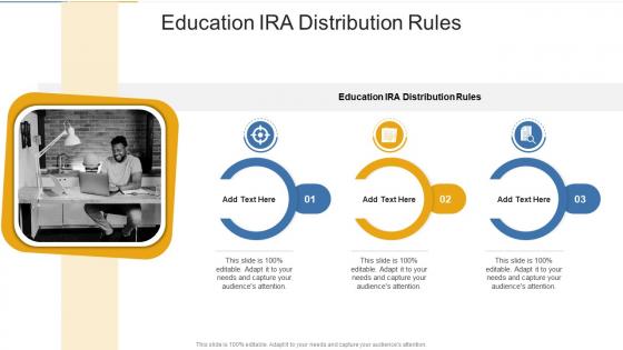 Education IRA Distribution Rules In Powerpoint And Google Slides Cpb