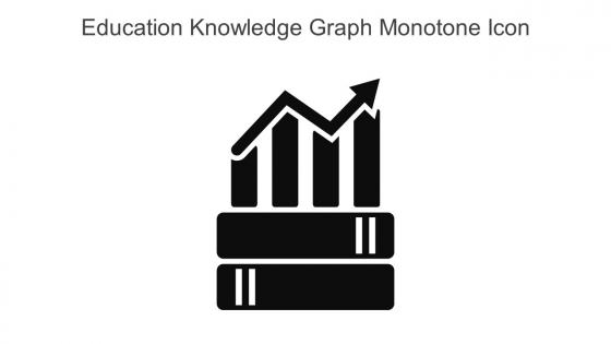 Education Knowledge Graph Monotone Icon In Powerpoint Pptx Png And Editable Eps Format