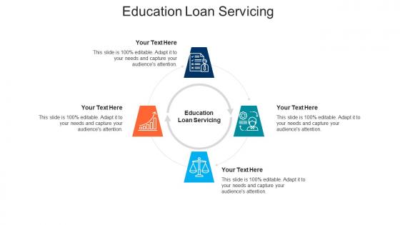 Education loan servicing ppt powerpoint presentation portfolio graphics cpb
