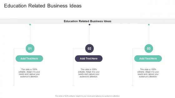 Education Related Business Ideas In Powerpoint And Google Slides Cpb